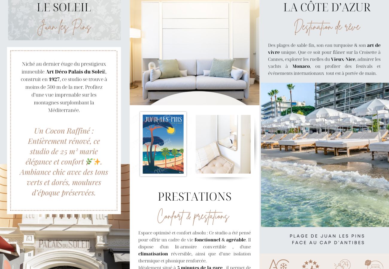 Apartment in Antibes - LE SOLEIL ☀️