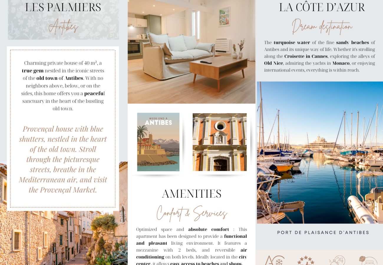 Appartement à Antibes - LES PALMIERS