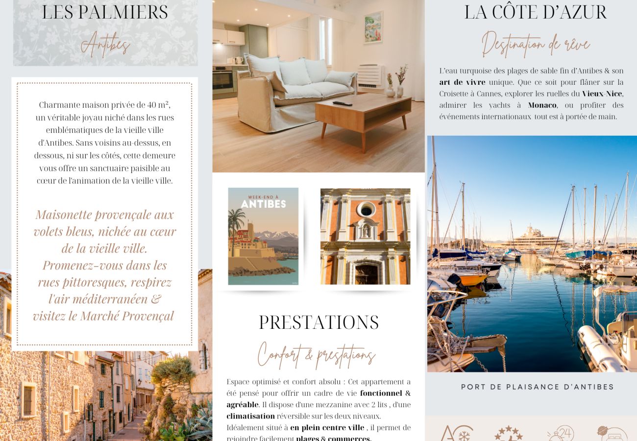 Appartement à Antibes - LES PALMIERS